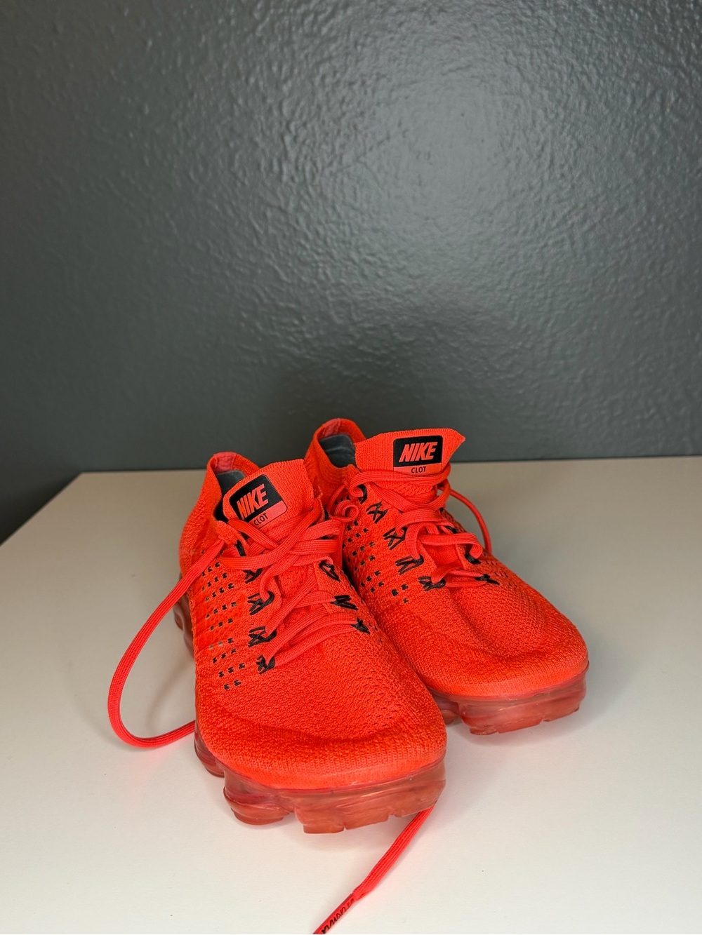 Nike Air VaporMax
CLOT Bright Crimson